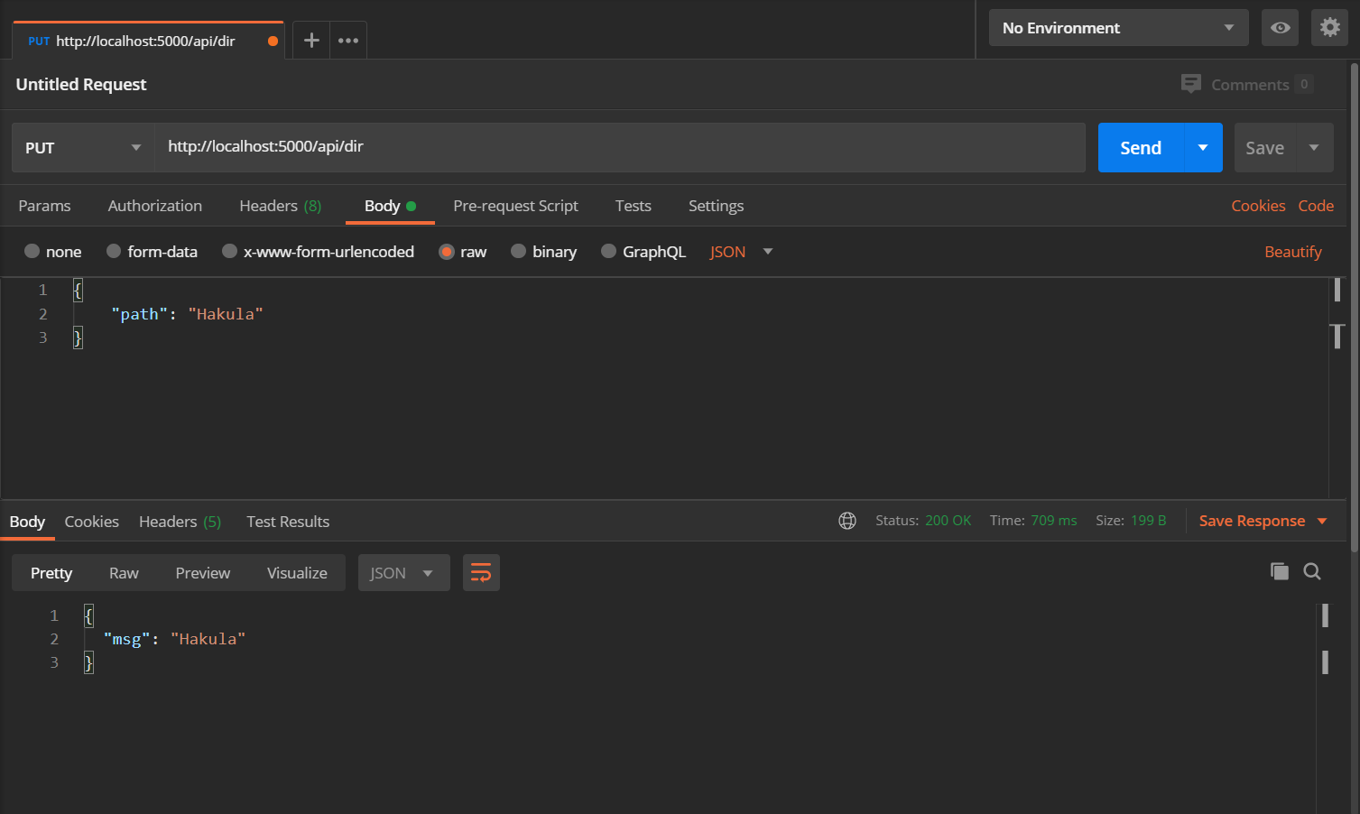 Test API using Postman